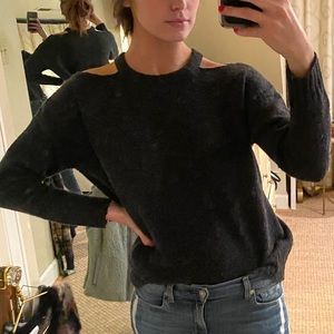 Forever 21 Cut Out Sweater